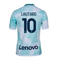 Fotbalové Dres Inter Milan Lautaro Martinez #10 Venkovní 2022-23 Krátký Rukáv